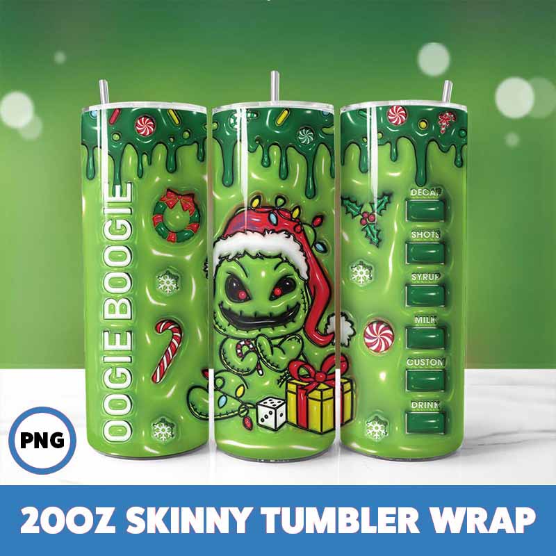 Grinchmas Tumbler Wrap