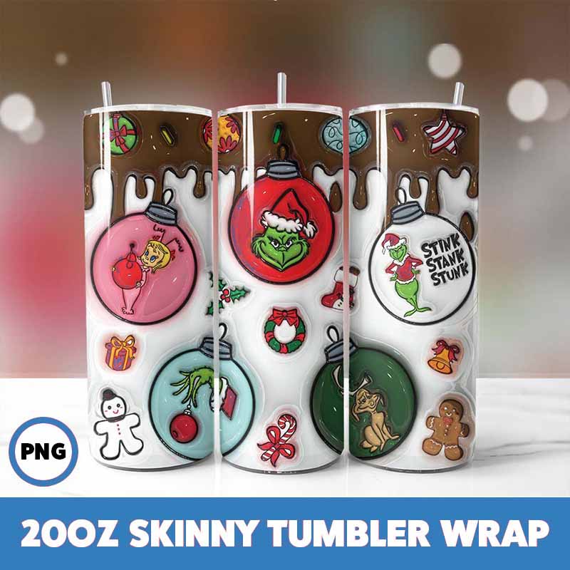 Grinchmas Tumbler Wrap