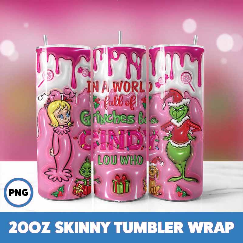 Grinchmas Tumbler Wrap