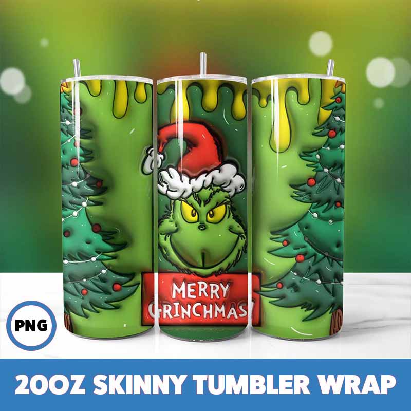 Grinchmas Tumbler Wrap