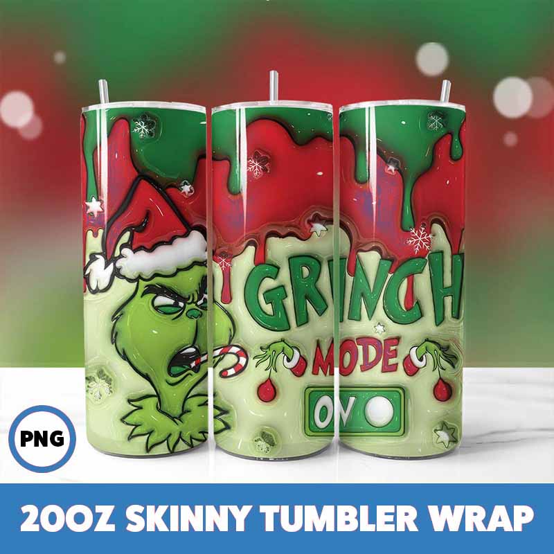 Grinchmas Tumbler Wrap