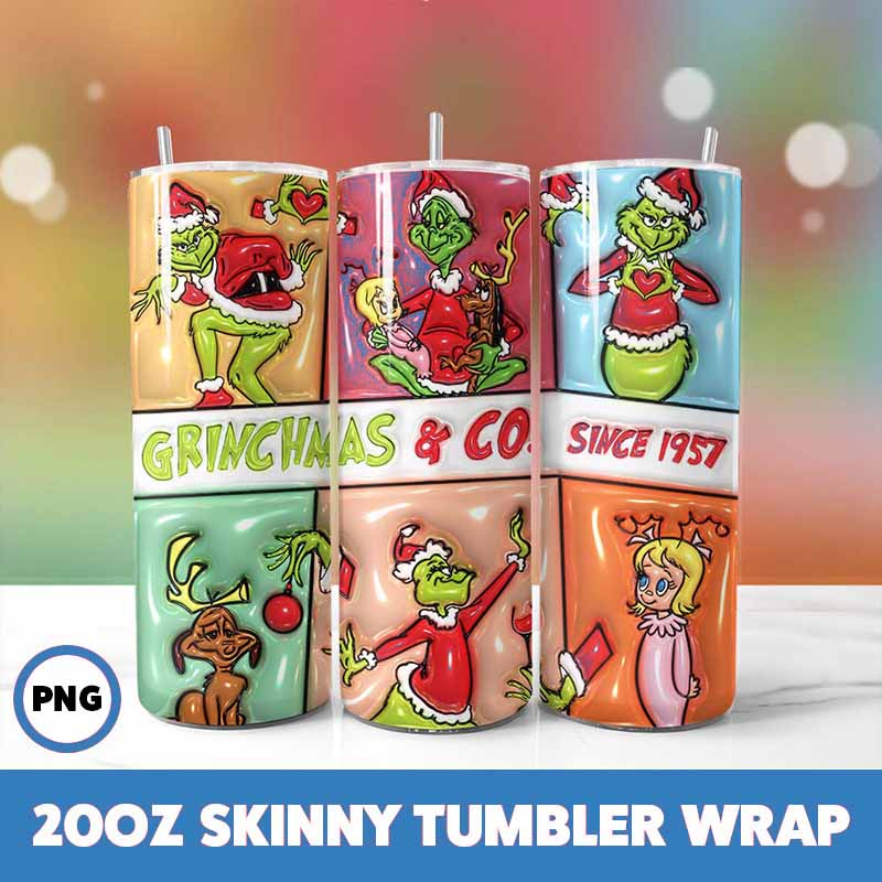 Grinchmas Tumbler Wrap