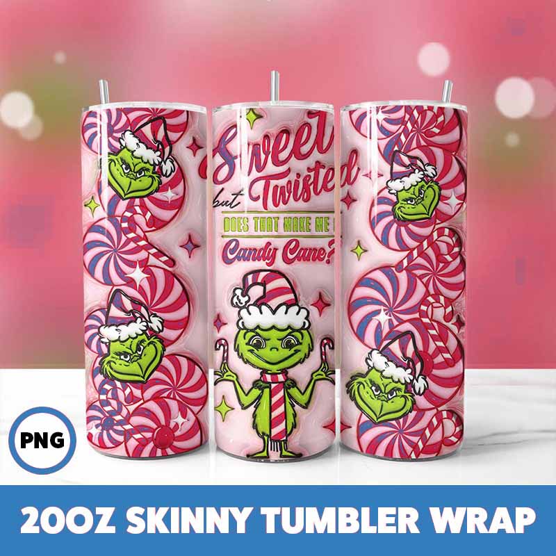 Grinchmas Tumbler Wrap