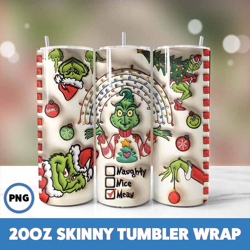 Grinchmas Tumbler Wrap