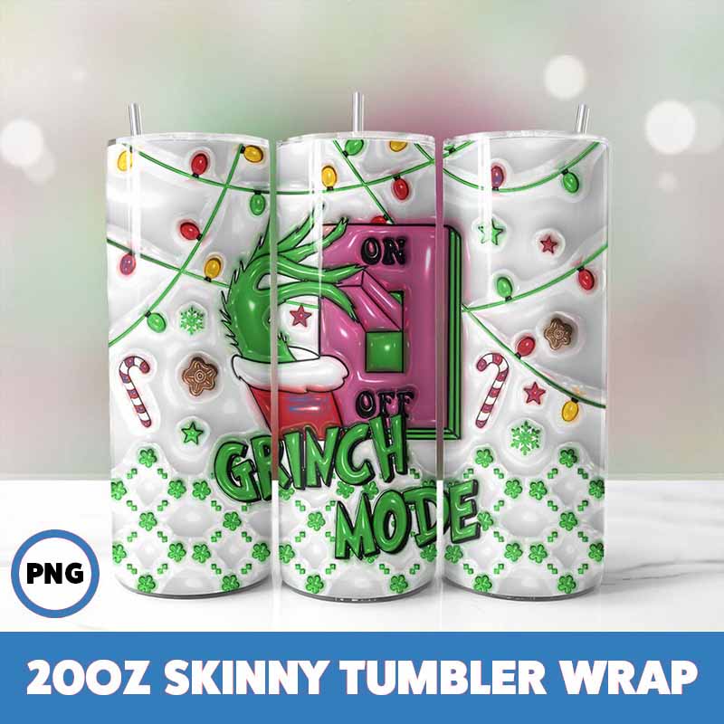 Grinchmas Tumbler Wrap