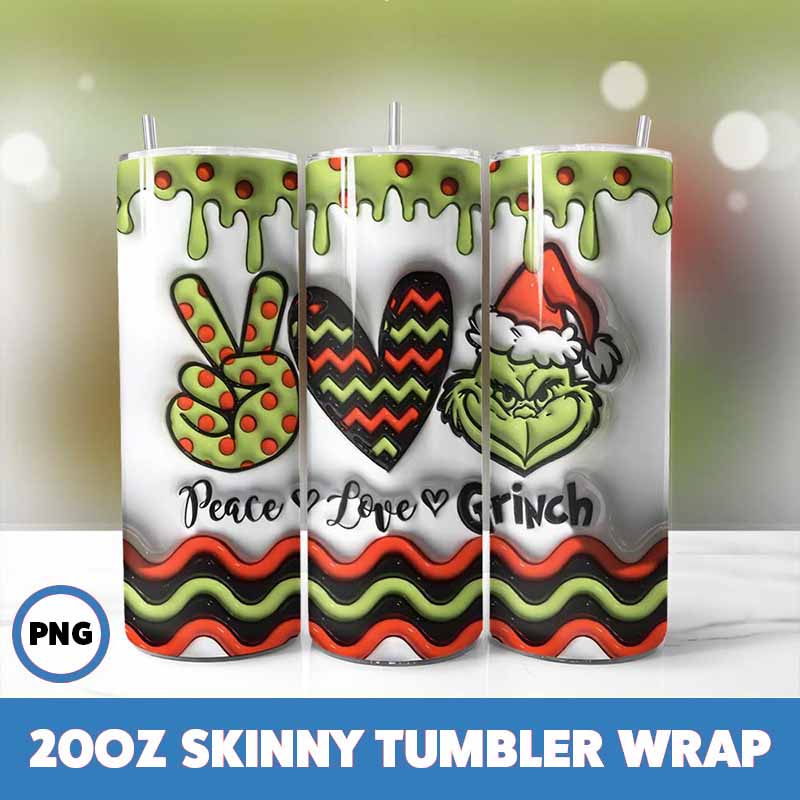 Grinchmas Tumbler Wrap