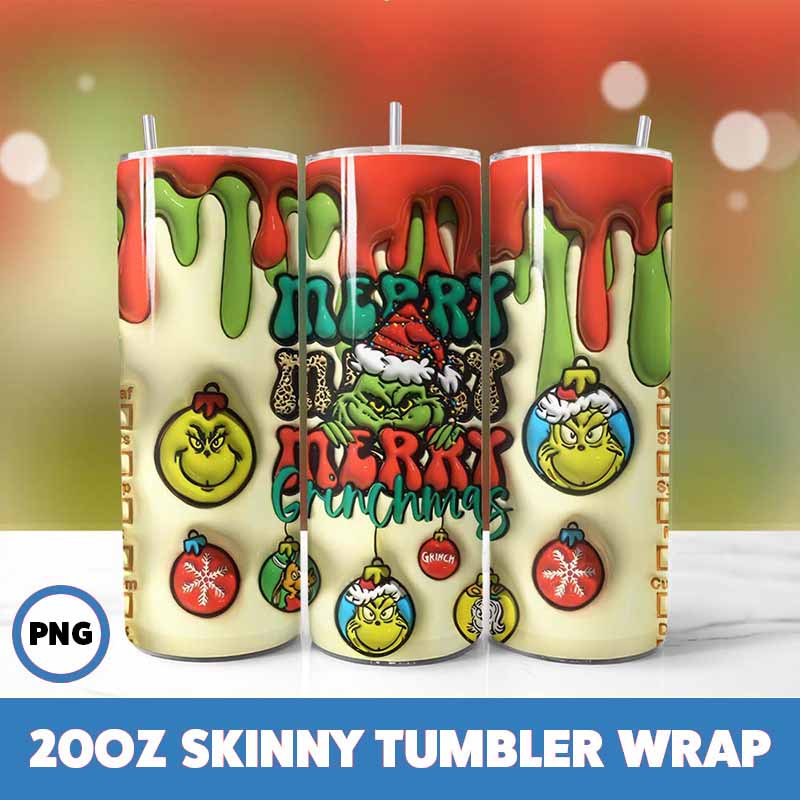 Grinchmas Tumbler Wrap