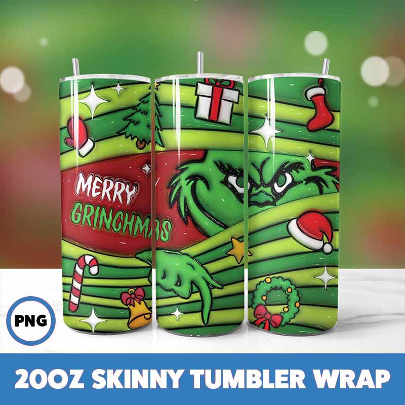 Grinchmas Tumbler Wrap