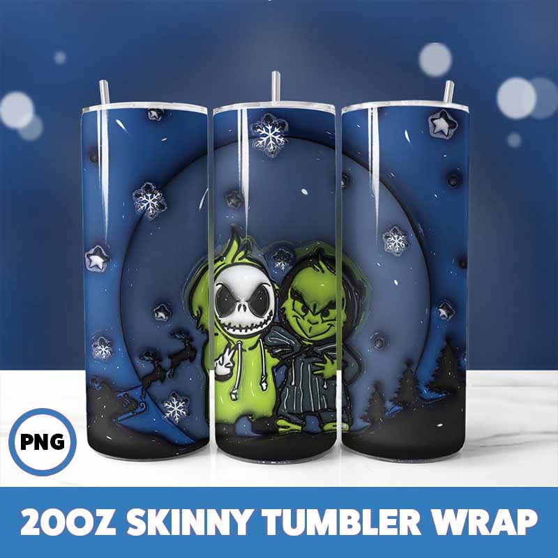 Grinchmas Tumbler Wrap