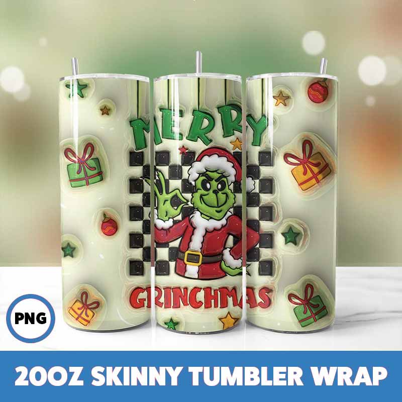 Grinchmas Tumbler Wrap