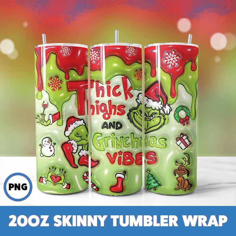 Grinchmas Tumbler Wrap