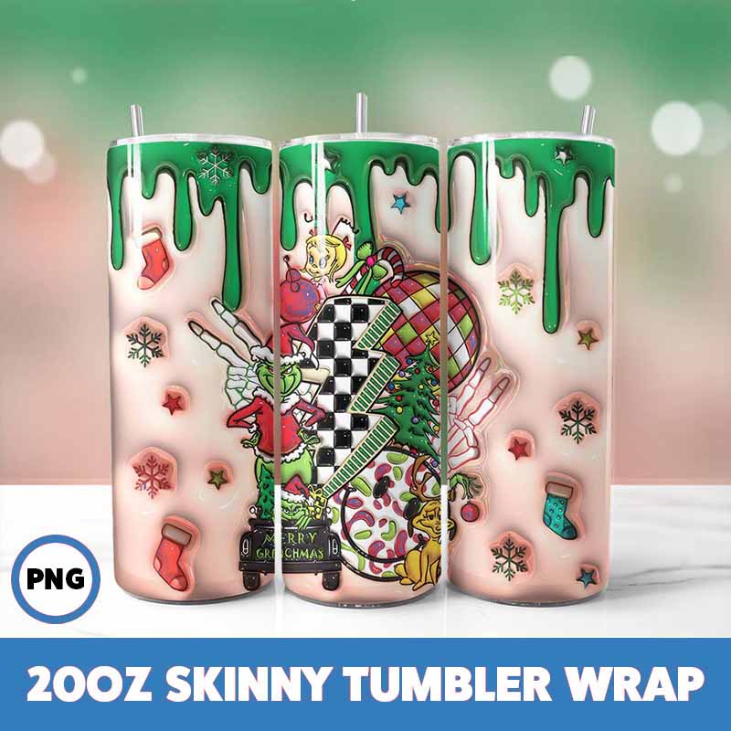 Grinchmas Tumbler Wrap