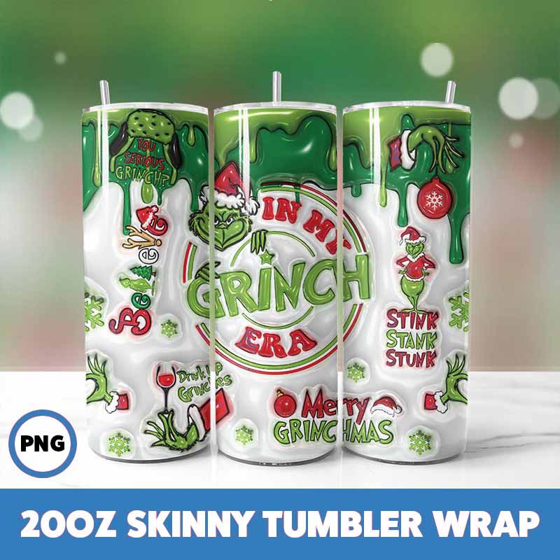 Grinchmas Tumbler Wrap