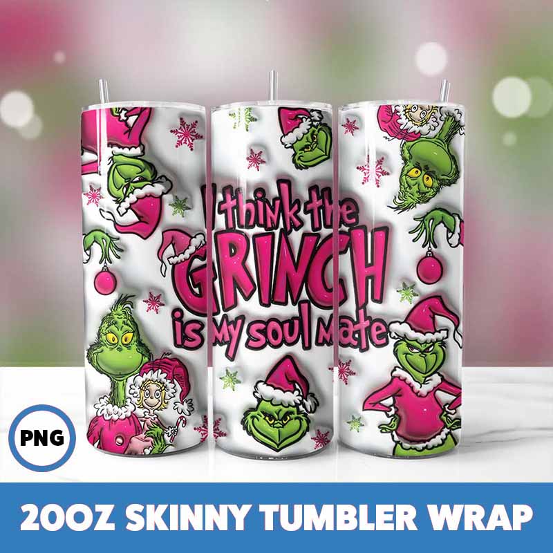 Grinchmas Tumbler Wrap