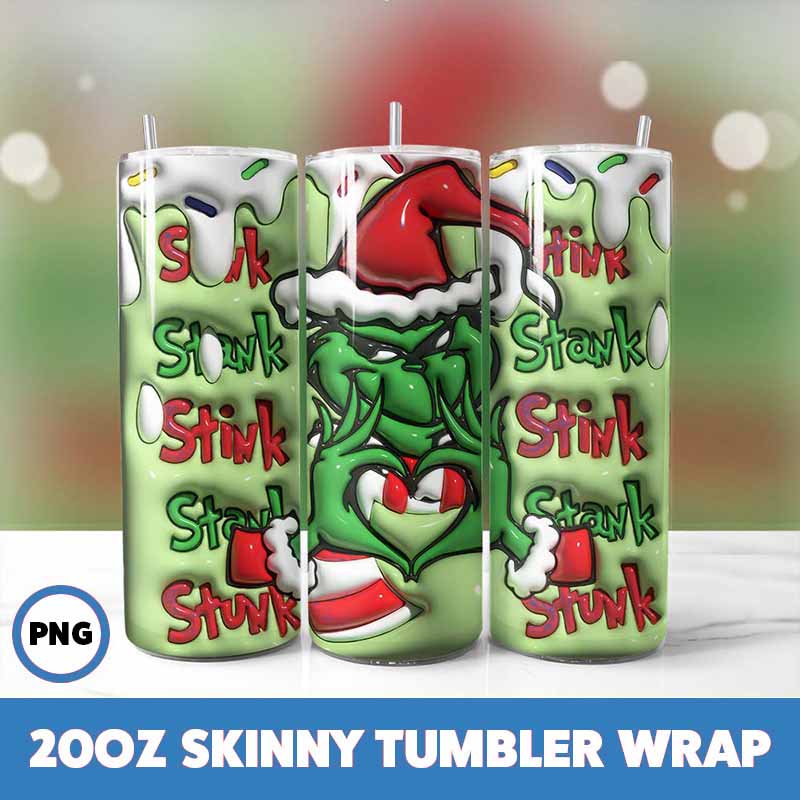 Grinchmas Tumbler Wrap