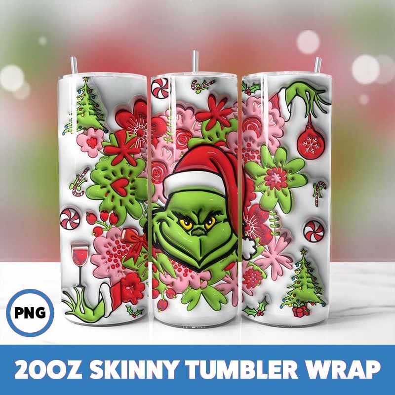 Grinchmas Tumbler Wrap