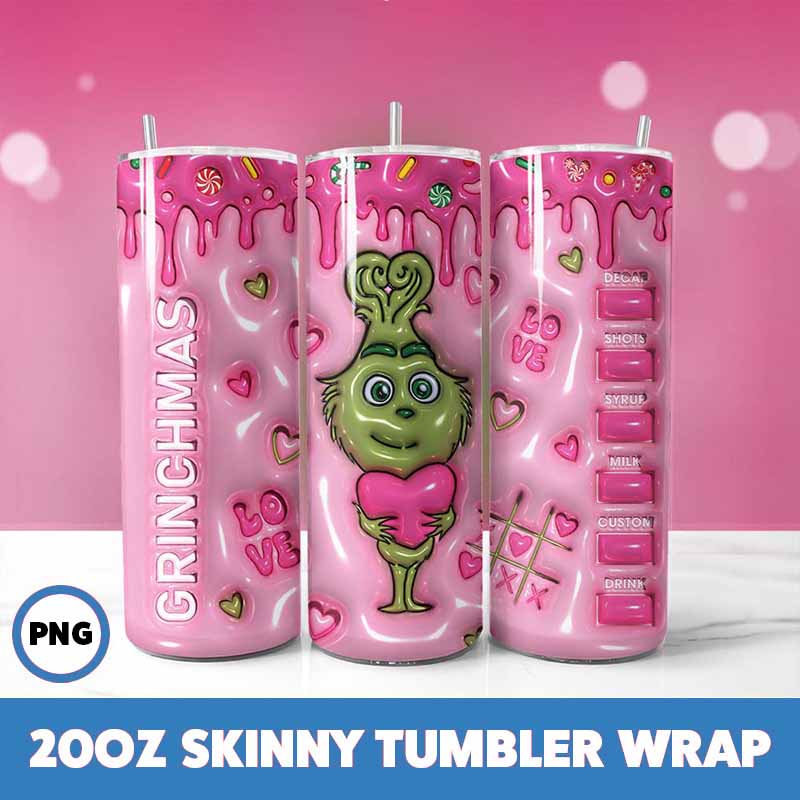 Grinchmas Tumbler Wrap