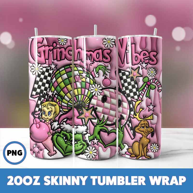 Grinchmas Tumbler Wrap