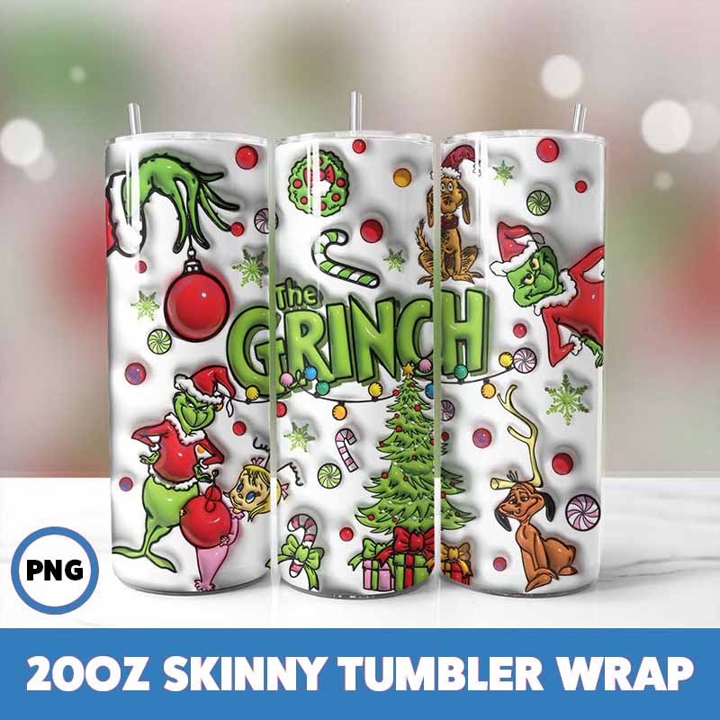 Grinchmas Tumbler Wrap