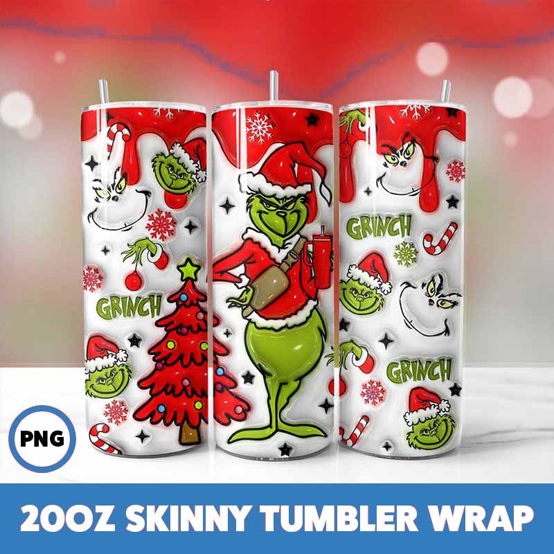 Grinchmas Tumbler Wrap