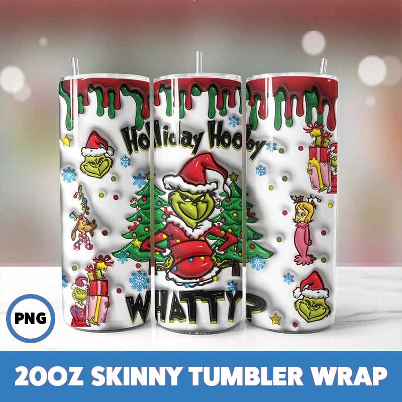 Grinchmas Tumbler Wrap