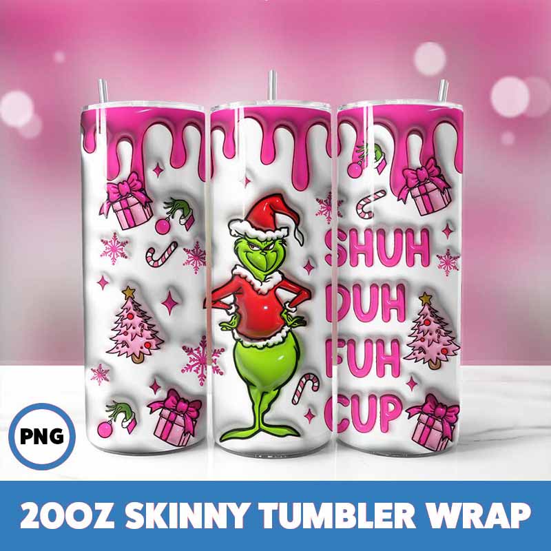 Grinchmas Tumbler Wrap