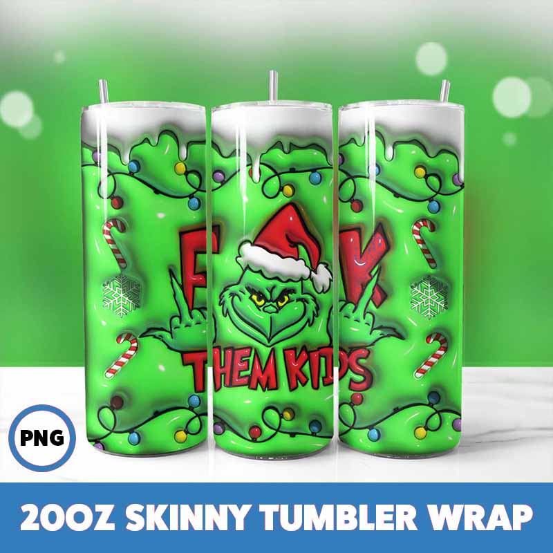 Grinchmas Tumbler Wrap