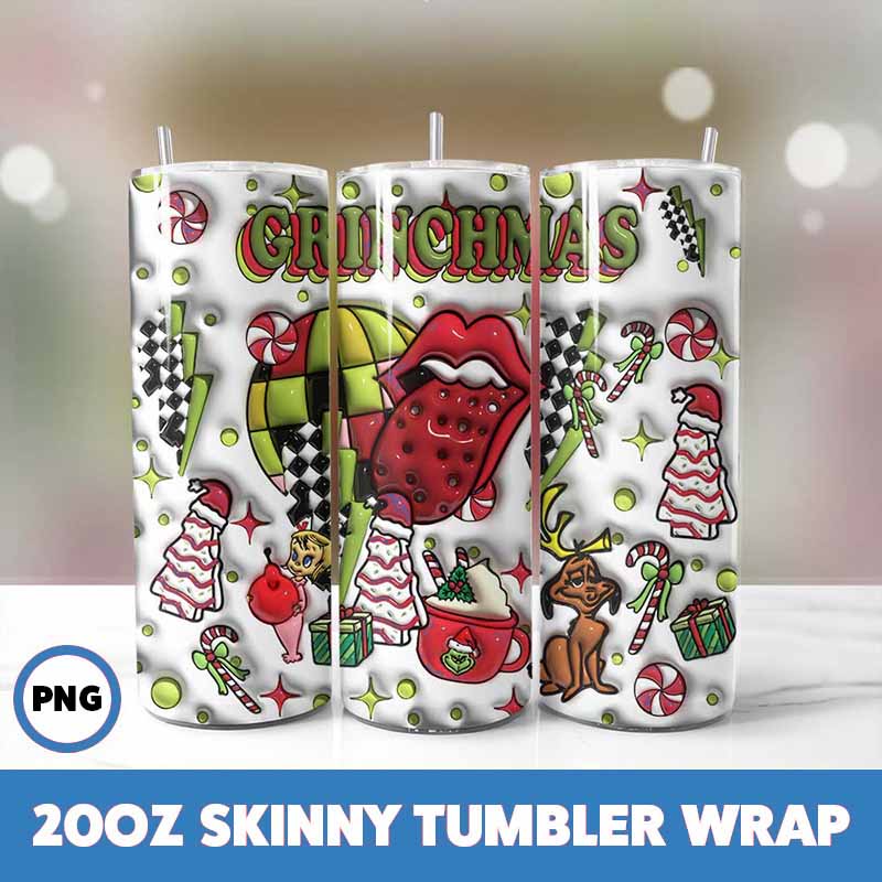 Grinchmas Tumbler Wrap