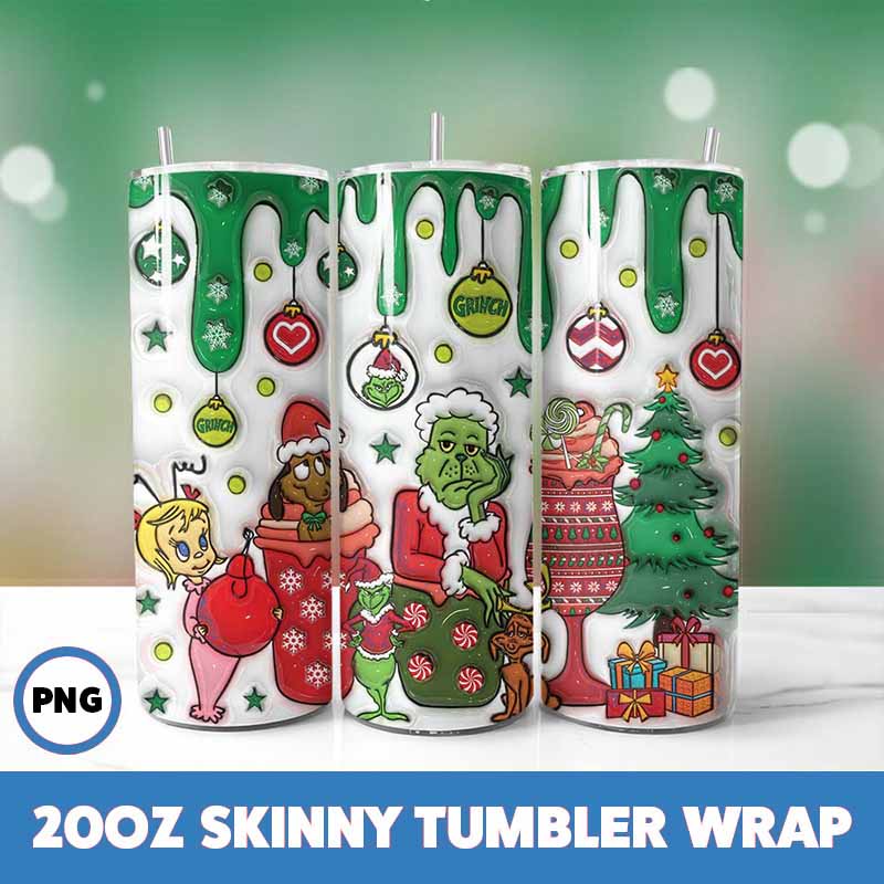 Grinchmas Tumbler Wrap