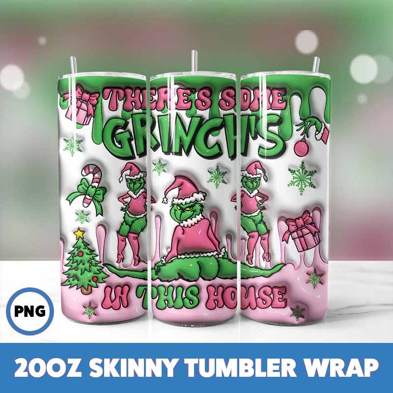 Grinchmas Tumbler Wrap