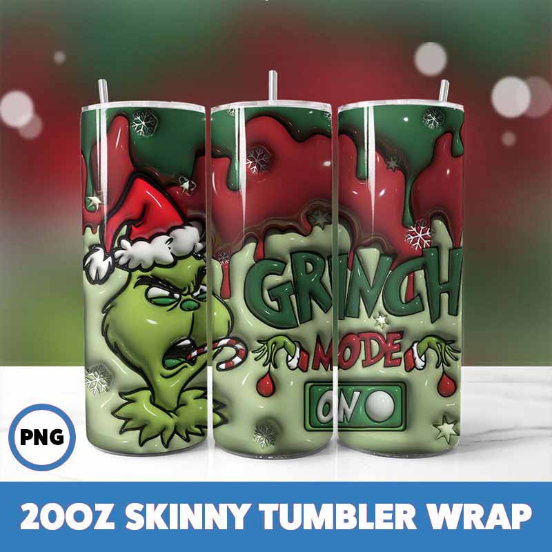 Grinchmas Tumbler Wrap