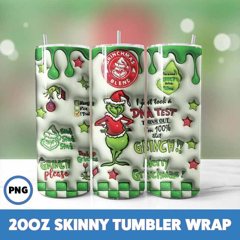 Grinchmas Tumbler Wrap