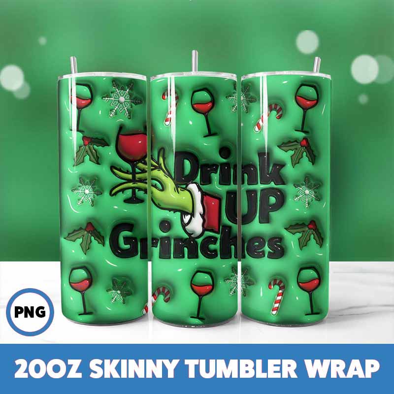 Grinchmas Tumbler Wrap