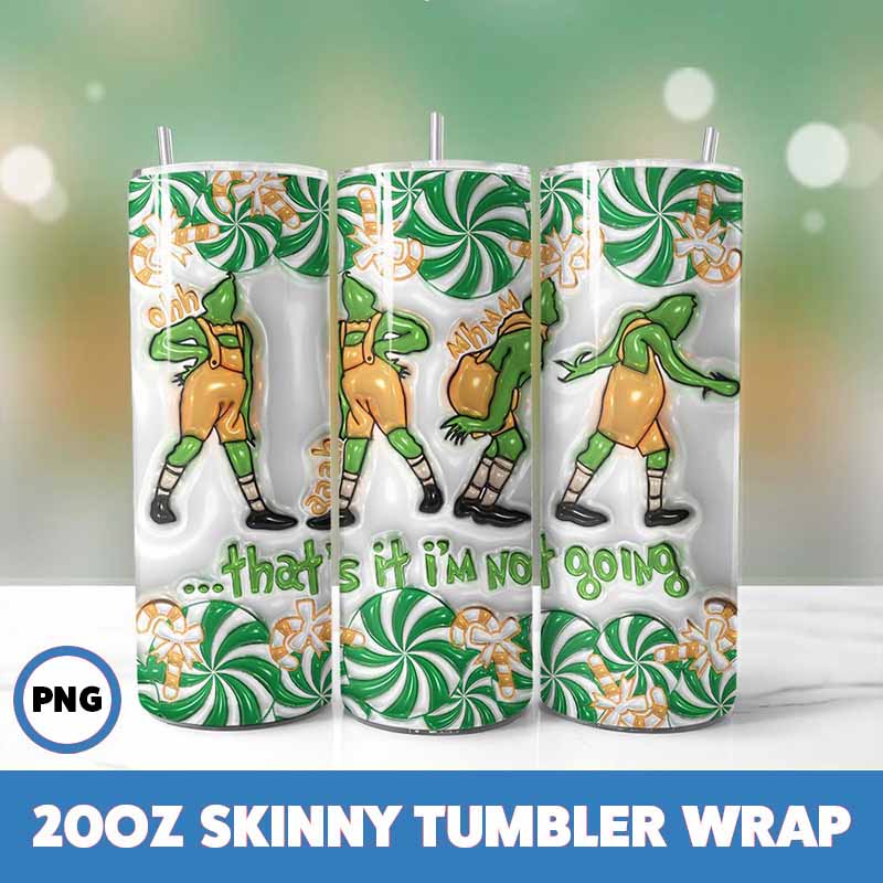 Grinchmas Tumbler Wrap