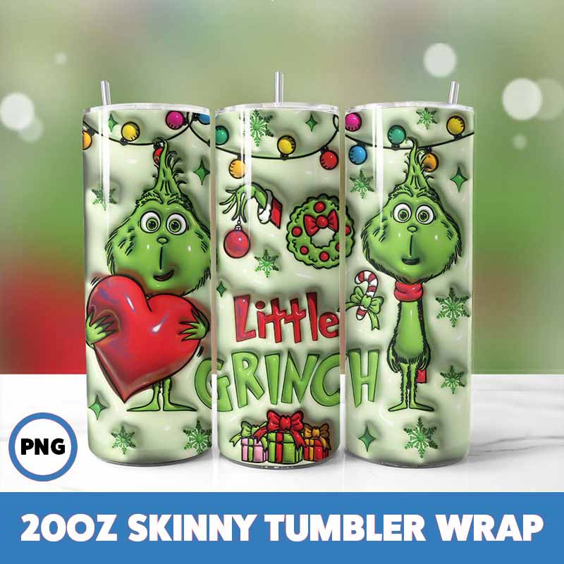 Grinchmas Tumbler Wrap