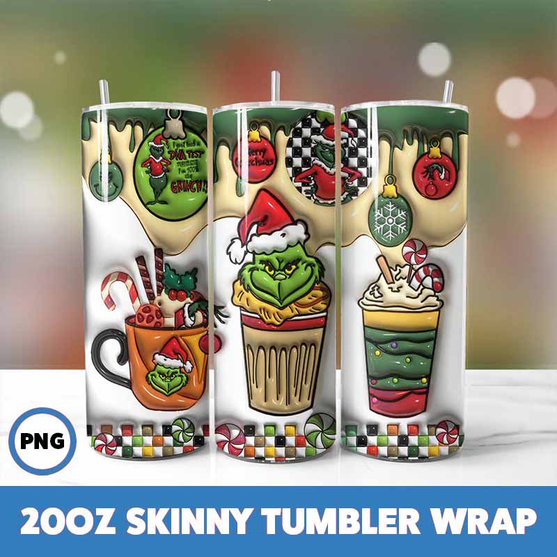 Grinchmas Tumbler Wrap