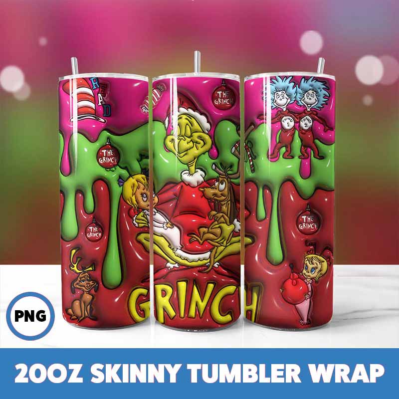 Grinchmas Tumbler Wrap