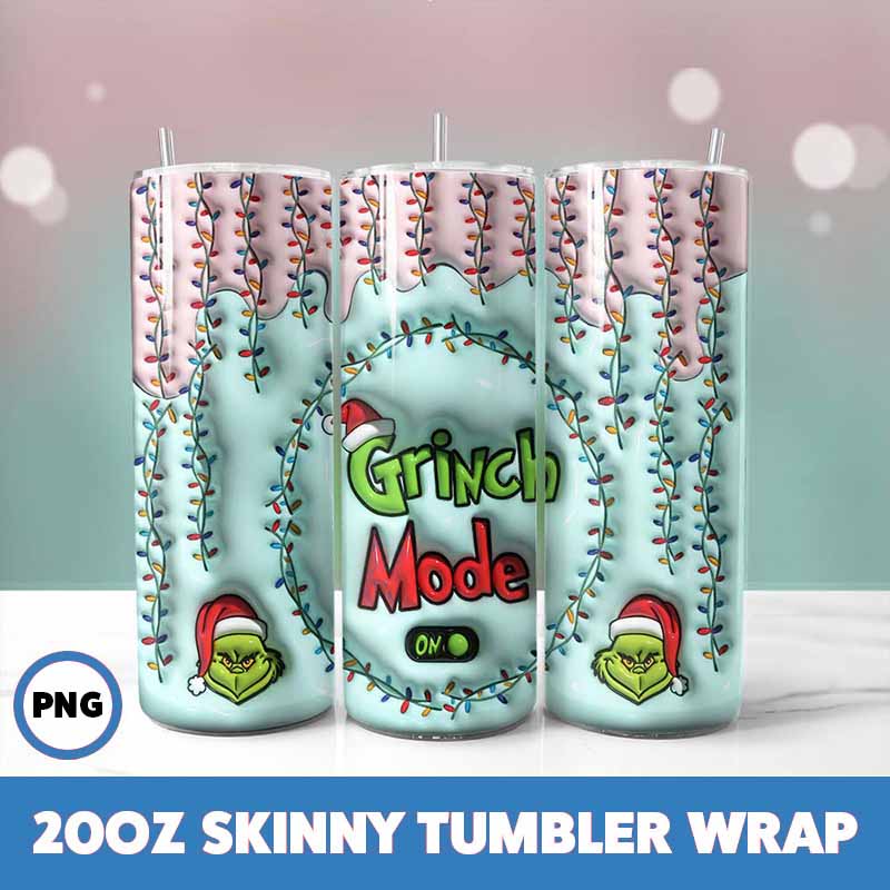 Grinchmas Tumbler Wrap