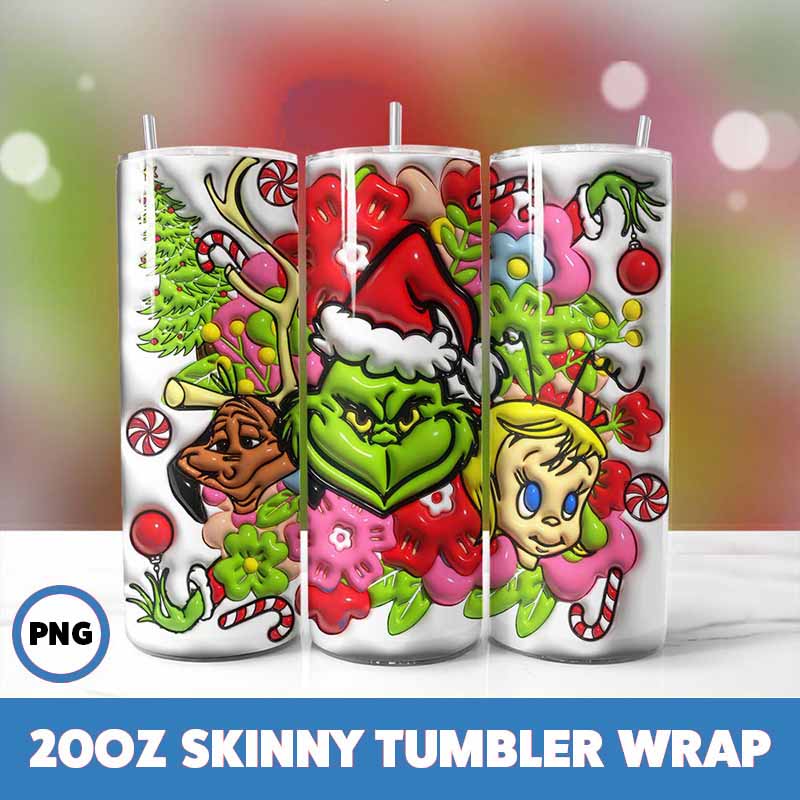 Grinchmas Tumbler Wrap