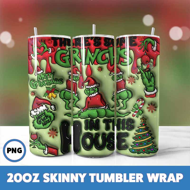 Grinchmas Tumbler Wrap