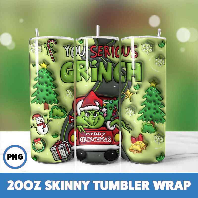 Grinchmas Tumbler Wrap