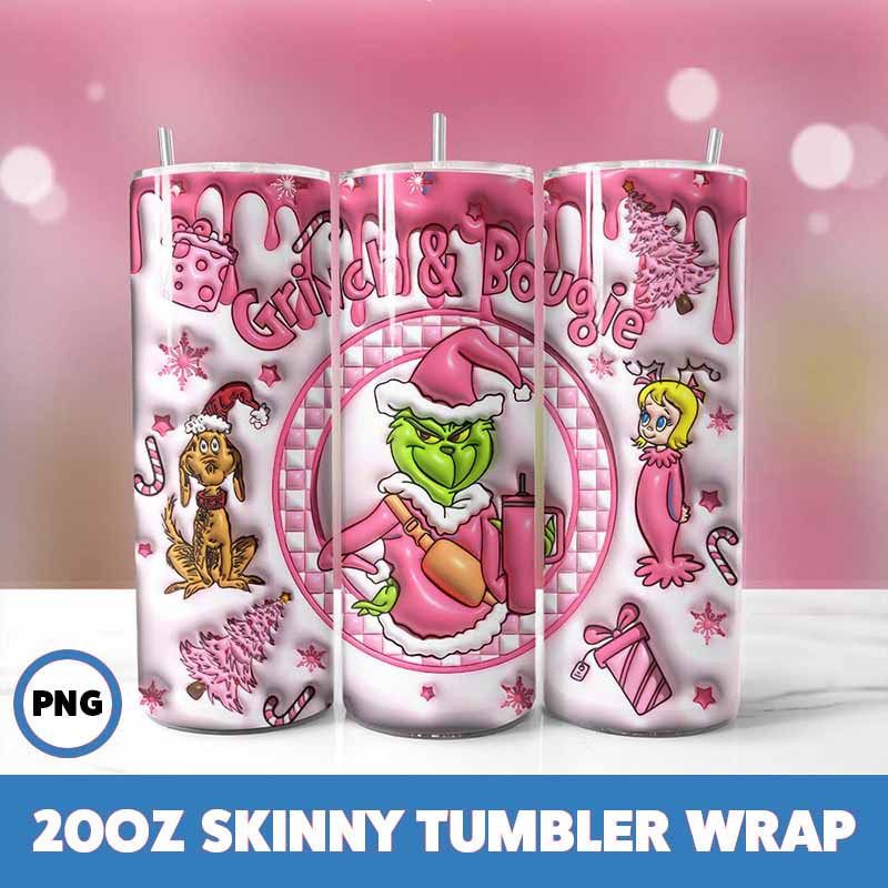 Grinchmas Tumbler Wrap