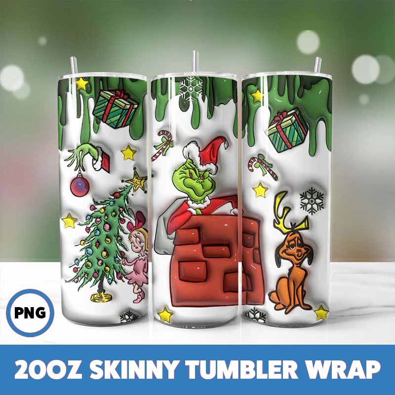 Grinchmas Tumbler Wrap