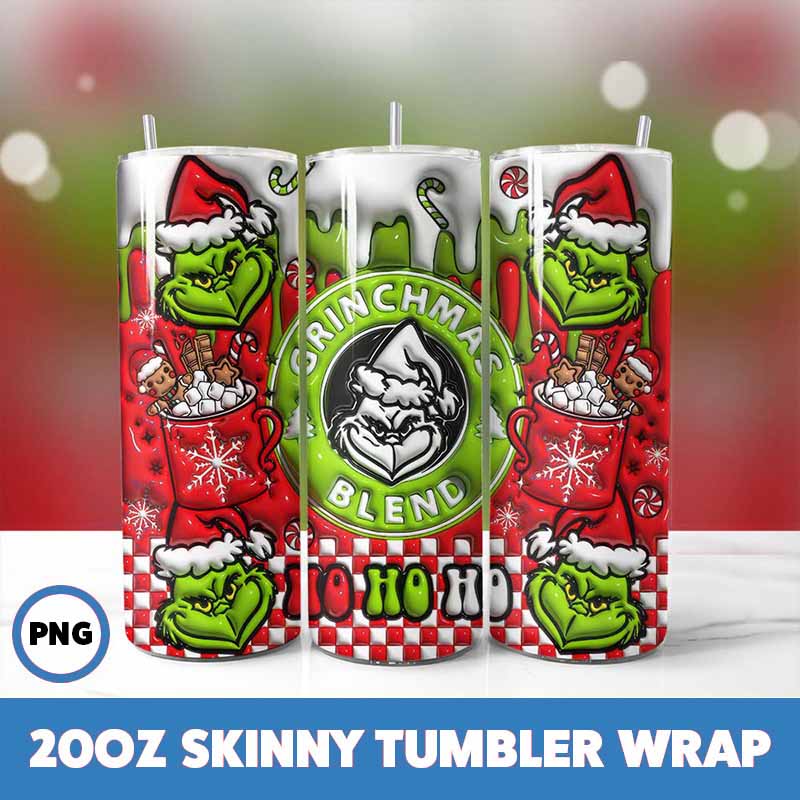 Grinchmas Tumbler Wrap