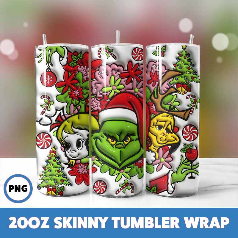 Grinchmas Tumbler Wrap