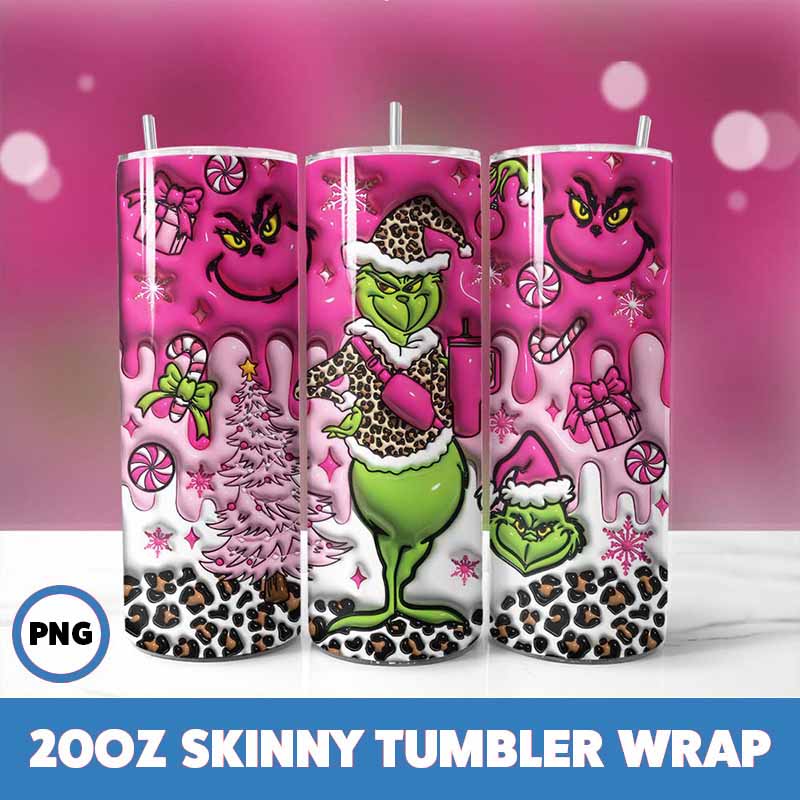 Grinchmas Tumbler Wrap