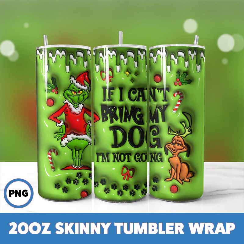 Grinchmas Tumbler Wrap