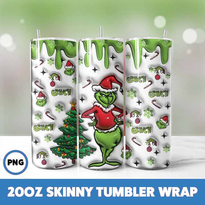 Grinchmas Tumbler Wrap