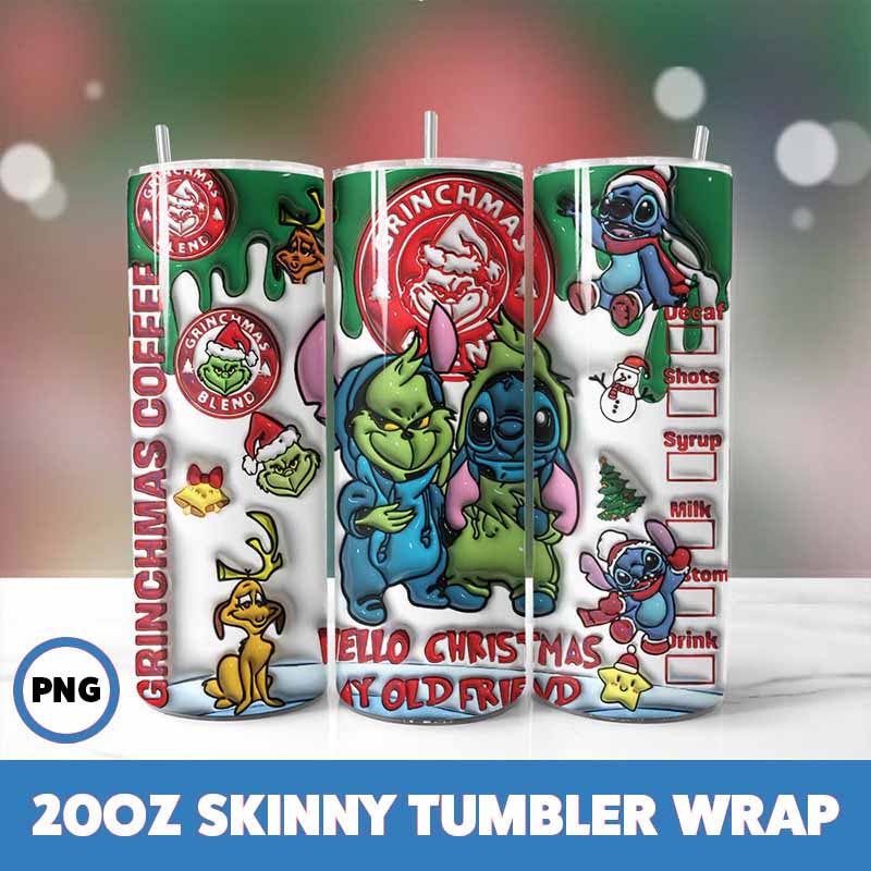 Grinchmas Tumbler Wrap