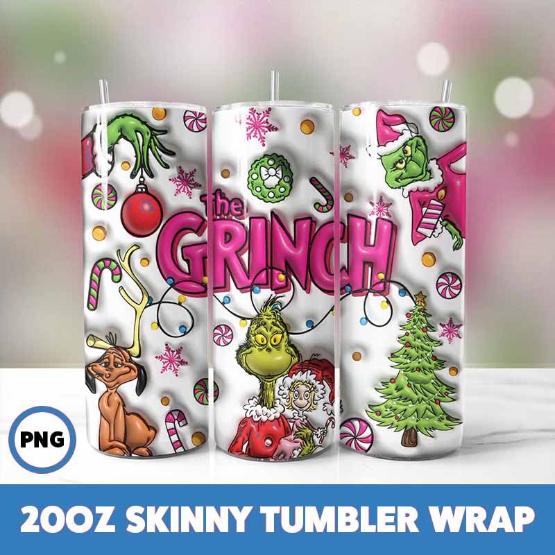 Grinchmas Tumbler Wrap